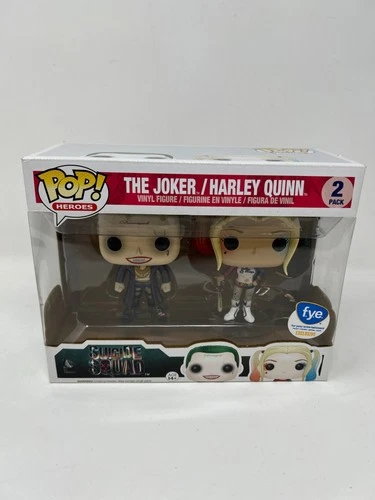 The Joker & Harley Quinn Metallic DAMAGED BOX SEE PICS