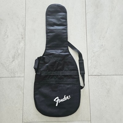 Fender Electric Guitar Bag Gig Case Black Soft Carrying Padded Strap 42'' Logo