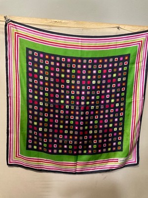 PIERRE BALMAIN Silk Scarf 25 x 25 inches. D2