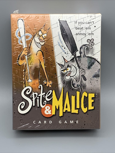 Spite and Malice Card Game Parker Brothers Hasbro 2002 Complete NEW SEALED