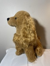 Melissa And Doug Life-Size Cocker Spaniel Dog Plush Animal XL Stuffed Toy 19x17  