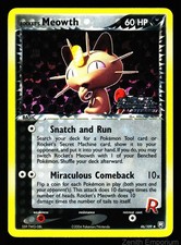ROCKET'S MEOWTH 46/109 UNCOMMON TEAM ROCKET RETURNS POKEMON REVERSE HOLO NM on eBay