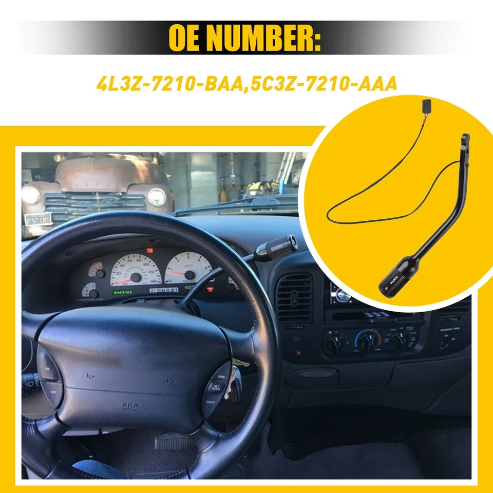 FOR 1997-2003 FORD F150 F250 F350 EXPEDITION OVERDRIVE SWITCH GEAR SHIFTER LEVER - Image 4 of 4