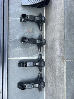 Thule 952 rain gutter high foot package