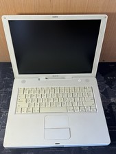 Macintosh iBook G4 1.02 GHz 14.1" LCD screen Mac OS 10.5 Model A1055 Untested