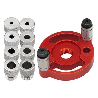 Drill Guide Locator, Single-Hole Centering Drill Guide, Vertical Self Centering