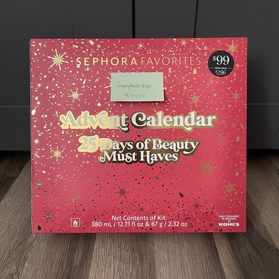 Sephora Kohl' Edition Favorites Advent Calendar 25 Days Of Beauty