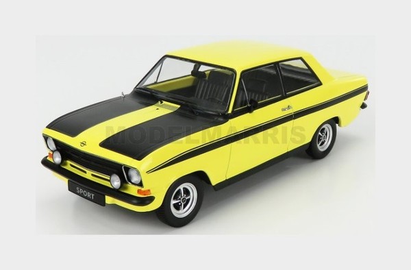 KK-Scale KKDC180641 Opel - Kadett B Sport 1973 - Gelb Schwarz - 1/18-image