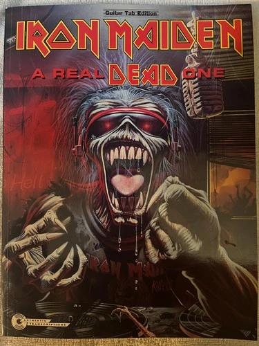 Iron Maiden - A Real Dead One - Guitar Tab / Tablature Book