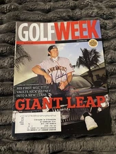Nick Watney Signed Golf Magazine PGA Tour Star Masters US Open