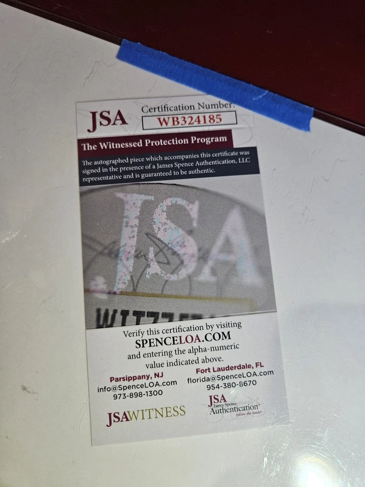 Foto metálica autografiada 8x10 firmada por Stacy Keibler *CERTIFICADO JSA* WWE Foto 4 de 4