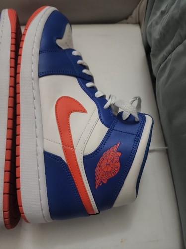 Gebrauchte Herren Air Jordan Mid Knicks Turnschuhe Größe 11,5 Modell # FD1029-400 - Bild 21 von 24