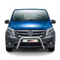 Stahl FrontbüGel FrontschutzbüGel FüR Mercedes Vito W447 2014-2019 ABE Silber