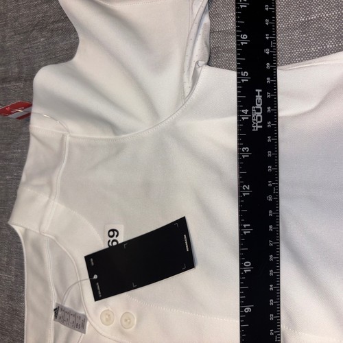 Adidas Baseball Jersey Button Up Athletic Sport White Jersey Kids Size L - Picture 4 of 5
