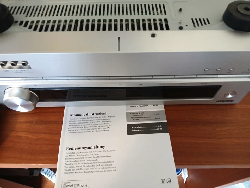 Receiver Onkyo TX-SR309 5.1-Kanal AV-Heimkinoreceiver TOP - Bild 2 von 4