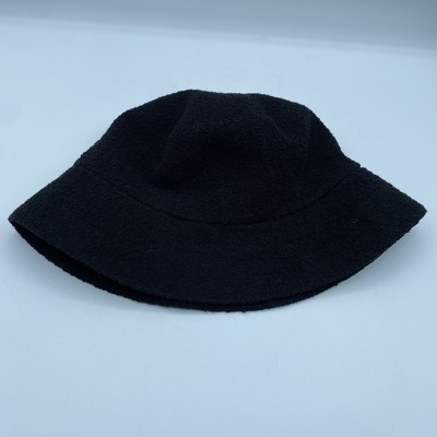 KANGOL Bermuda Bucket Hat Adult Small Black Kangaroo Logo Run DMC