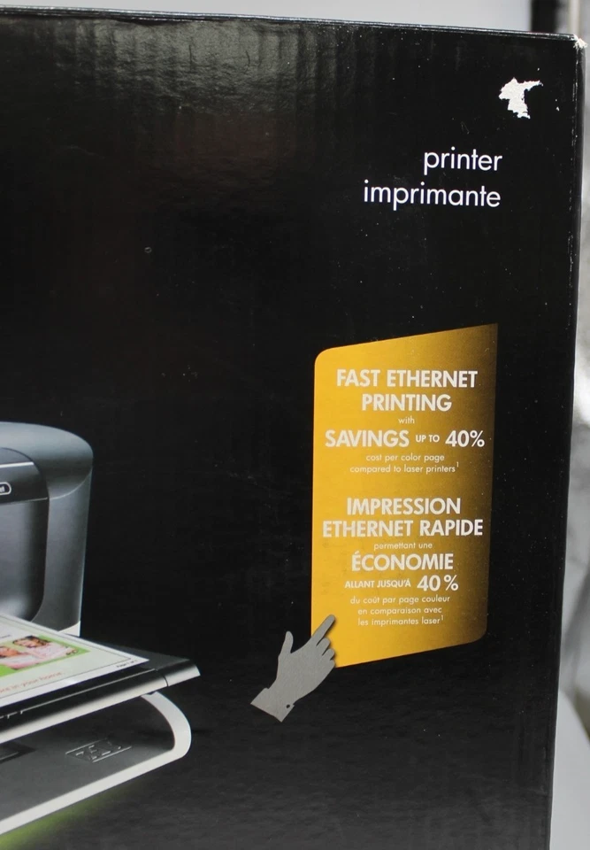 HP OfficeJet 6000 Inkjet Printer New Color Wired & Wireless Ethernet Port - Image 3 of 4