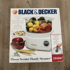 Black & Decker HS800 Flavor Scenter Handy Steamer Rice Cooker BRAND NEW