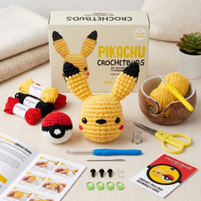 Pikachu Pokeball Crochet Kit A Wholesome Enjoyable DIY Experience