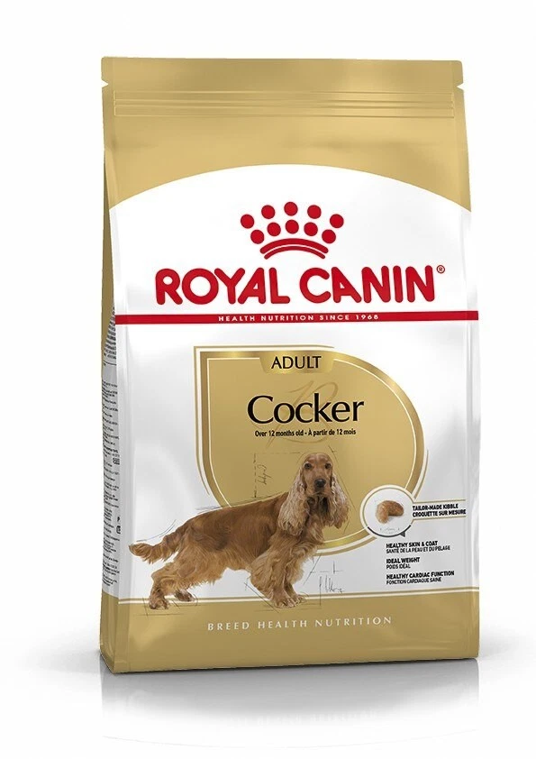Royal Canin Adult Cocker Dry Dog Food - 12kg
