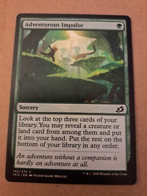 Adventurous Impulse [Ikoria: Lair of Behemoths] MTG
