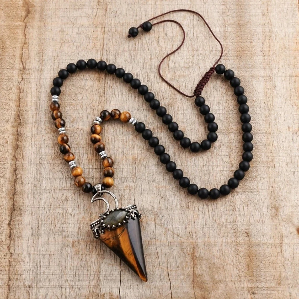 Stone necklace hotsell for anxiety