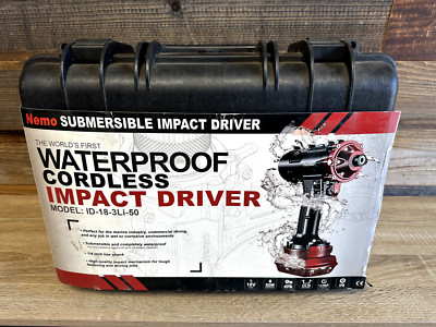 Nemo Power Tools ID-18-3Li-50 164 Foot Depth Underwater Impact Driver