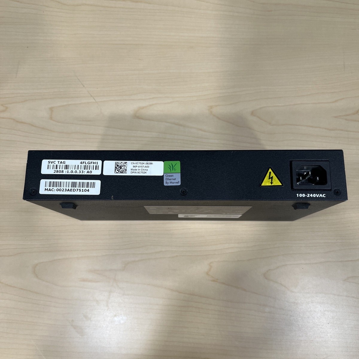 Dell PowerConnect 2808 Switch 100-240VAC 50-60Hz 0.75A | eBay Dell PowerConnect 2808 Switch 100-240VAC 50-60Hz 0.75A | eBay