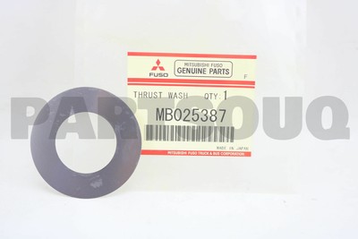 MB025387 Genuine Mitsubishi THRUST WASHER,FR AXLE | eBay
