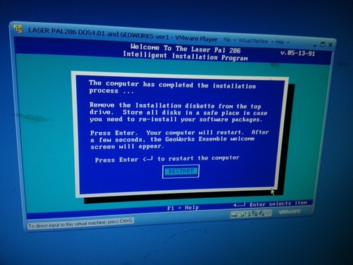 LASER PAL286 recovery disks,MS DOS 4.01 and GEOWORKS 1.0, PRODIGY, 1.44 floppy - Bild 4 von 11