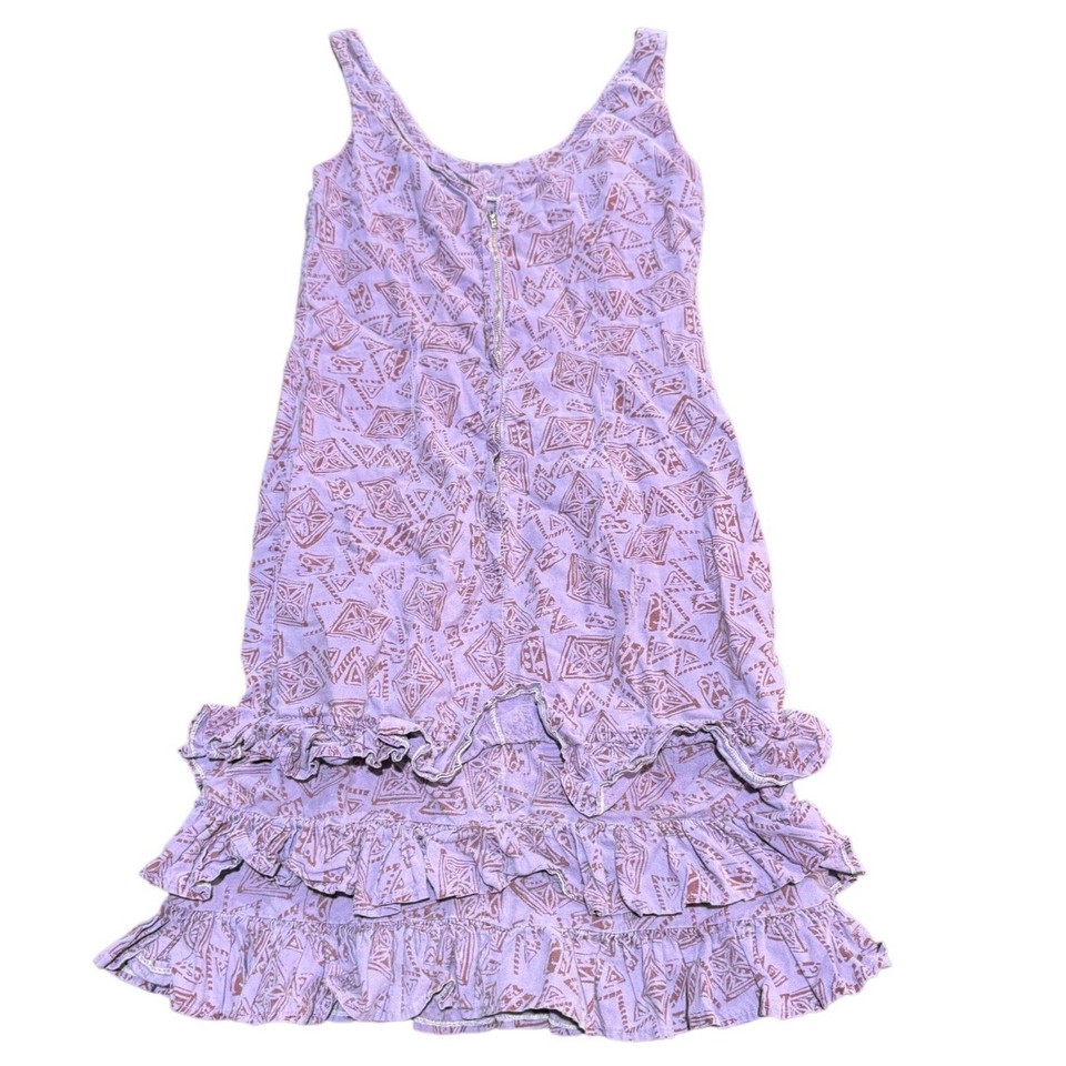 MISS SELFRIDGE RUFFLED LILAC SLEEVELESS WOMAN'S DRESS SIZE 10 W1 eBay