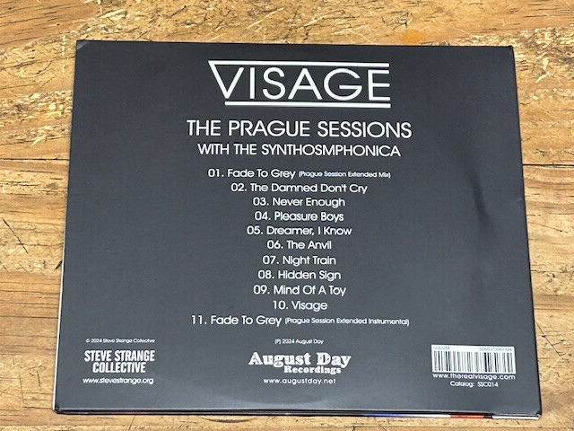 Visage - The Prague Sessions with the Synthosmphonica CD
