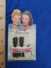 Vintage Sta Rite Bobby Pins, 1940s Hair Accessories, Vintage Hair Pins