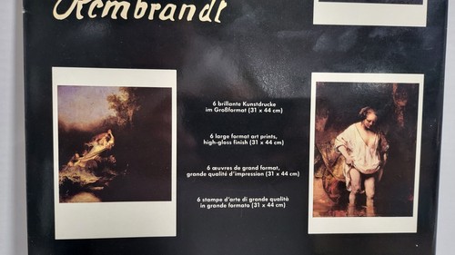 1991 Rembrandt van Rijn Posterbuch Taschen mit 6 hochwertigen Kunstdrucken - Bild 22 von 22