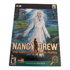 Nancy Drew: The Haunting of Castle Malloy (PC, 2008) Manual Included