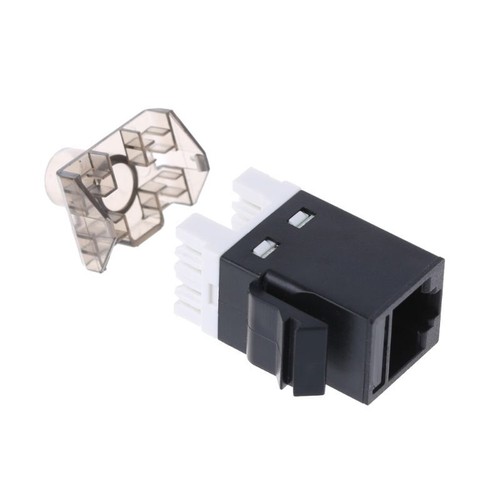 2Pcs UTP CAT6 Module RJ45 Connector Cable Adapter Keystone - Afbeelding 3 van 8