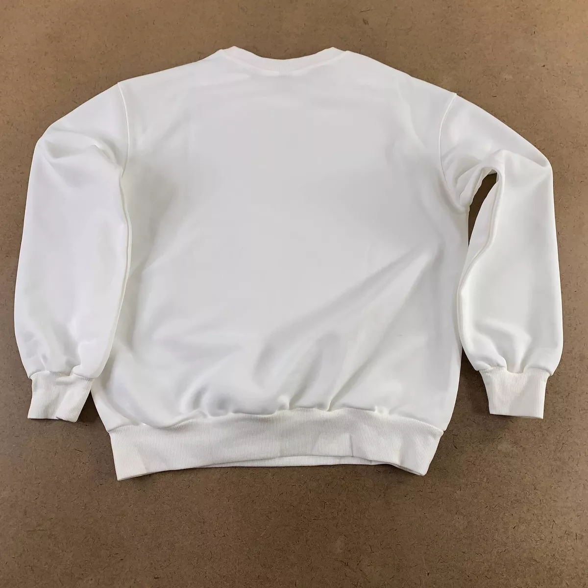 Plain white sweatshirt clearance womens