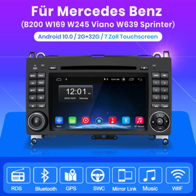 Android 13 Autoradio Für Mercedes A/B/V Class - 9 Zoll Mit CarPlay & Android Auto - 2GB+32GB