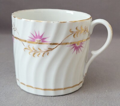 ANTIKE KOHLEPORT SPIRALGERIFFELTE KAFFEEDOSE C1800