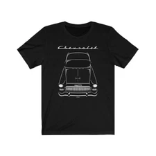 Chevrolet 150 Utility Sedan - 1955 - Multi-color T-shirt - Chevy 150 Shirt
