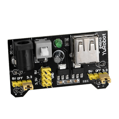 3.3V 5V Power Supply Module Jumper Socket for MB102 Breadboard Arduino Robot