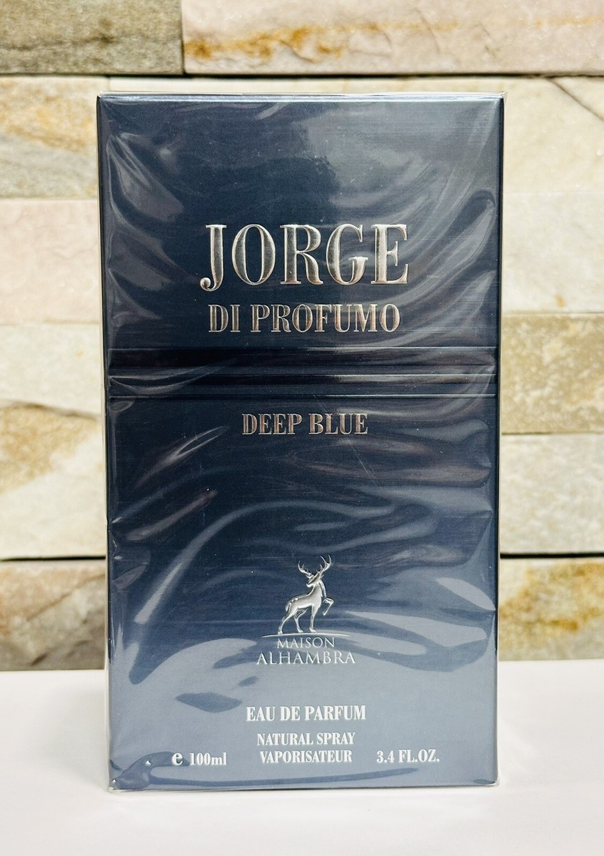 Jorge Di Profumo Deep Blue Eau de Parfum by Maison Alhambra 3.4 oz