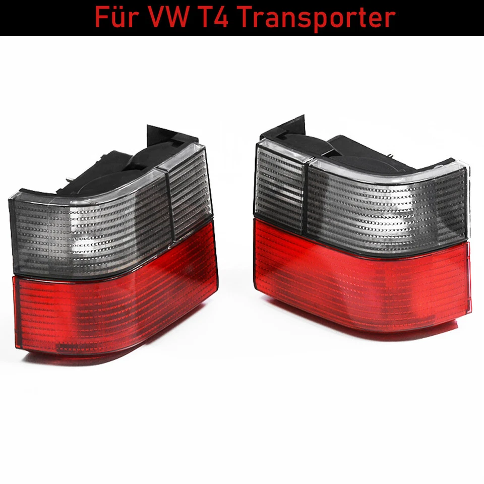 2x Rückleuchten Rot Schwarz rechts links für VW T4 Bus Transporter 1990-2003 DHL - Bild 3 von 4