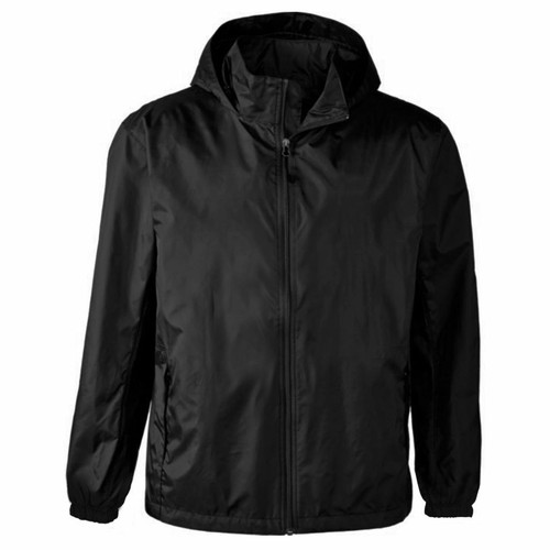 Men's Water Resistant Zip Up Hooded Lightweight Windbreaker Jacket - Picture 5 of 11