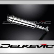 SUZUKI GSXR1000 2001-2002 K1-K2 350mm ROUND STAINLESS BSAU SILENCER EXHAUST KIT