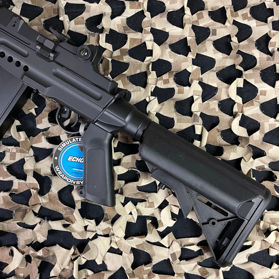 Nueva pistola de Airsoft Echo1 Full Metal M14 Combat Master EBR AEG - Negra - JP-89 Foto 3 de 4