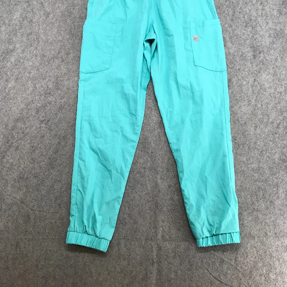 Pantalones suaves Butter para mujer talla XS azules exfoliantes utilitarios carga ropa de trabajo tirar Foto 4 de 4