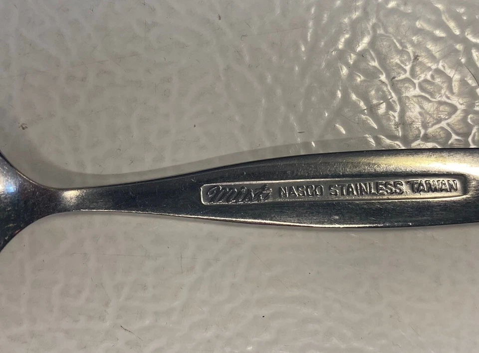 Colheres de mesa de jantar sopa de aço inoxidável Mist Nasco Taiwan - Imagem 3 de 3