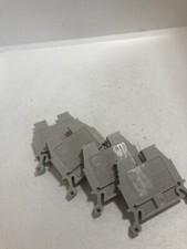 ALLEN BRADLEY 1492-W4 TERMINAL BLOCKS 600V LOT OF 4 NNB