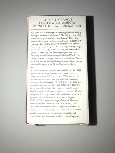 Drunk Elephant O-Bloos Rosi Glow Drops Fortify + Blush - 30ml / 1 oz. New In Box - Picture 16 of 24